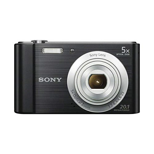Sony W800/B 20 MP Digital Camera (Renewed)