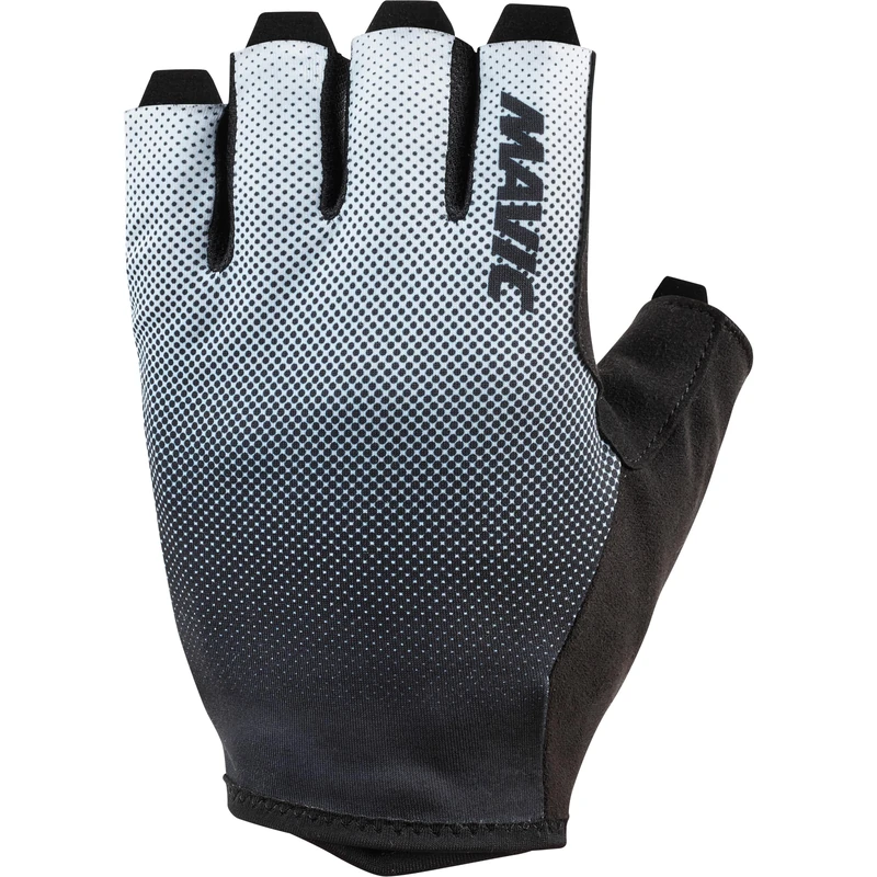 MAVIC Unisex Aksium Gradient Gloves, Black/White, M