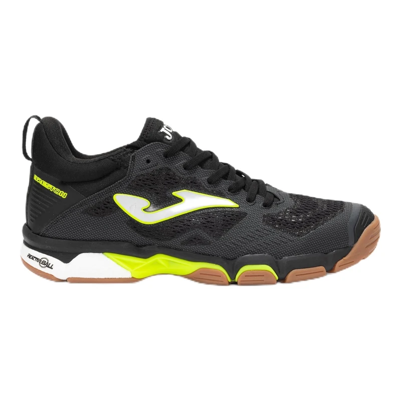 Joma Men's Bbrests2501 Sneaker, Black/White, 8.5 UK