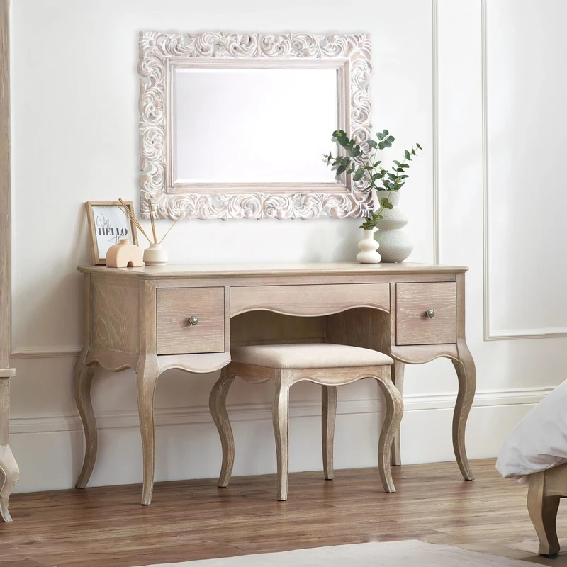 Julian Bowen Camille Dressing Table And Stool