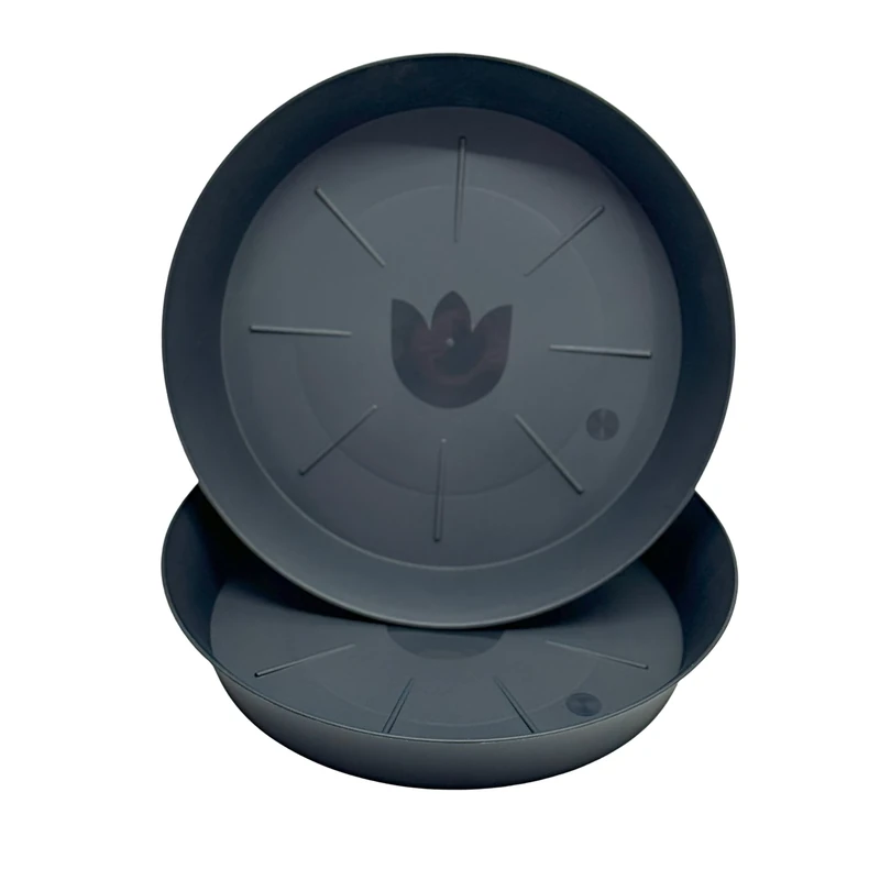 Growcery Plant Pot Saucers 30cm 35cm 40cm 45cm, plant trays for pots, drip tray, flower pot saucers, heavy duty plant pot trays, watering trays for plants (35CM, 1, Package Quantity)