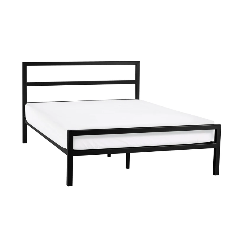 Julian Bowen Soto Metal Bed 120Cm - Satin Black