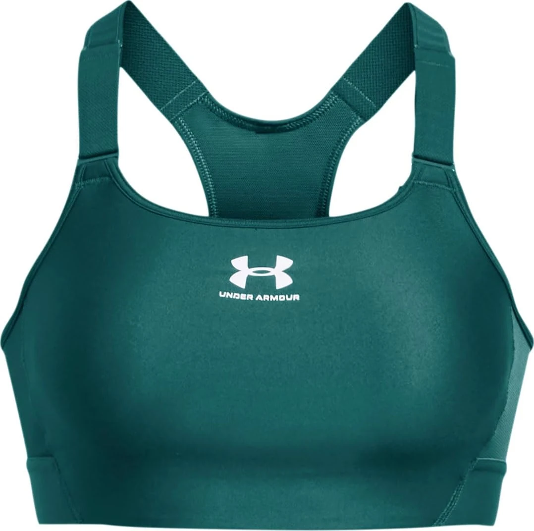 Under Armour - Womens Hg Armour High Bra, Color Hydro Teal (449), Size: Large