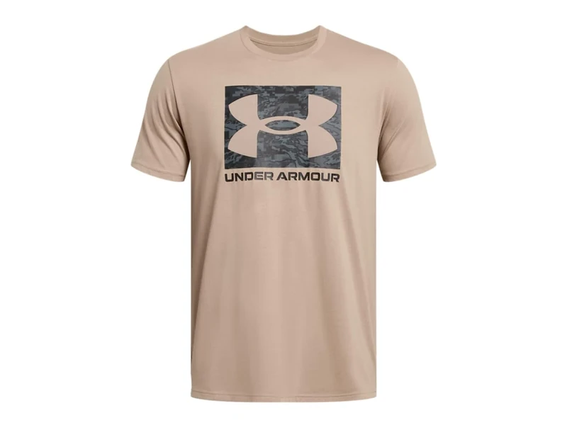 Under Armour - Mens ABC Camo Boxed Logo T-Shirt, Color Sahara/Black (237), Size: 4X-Large