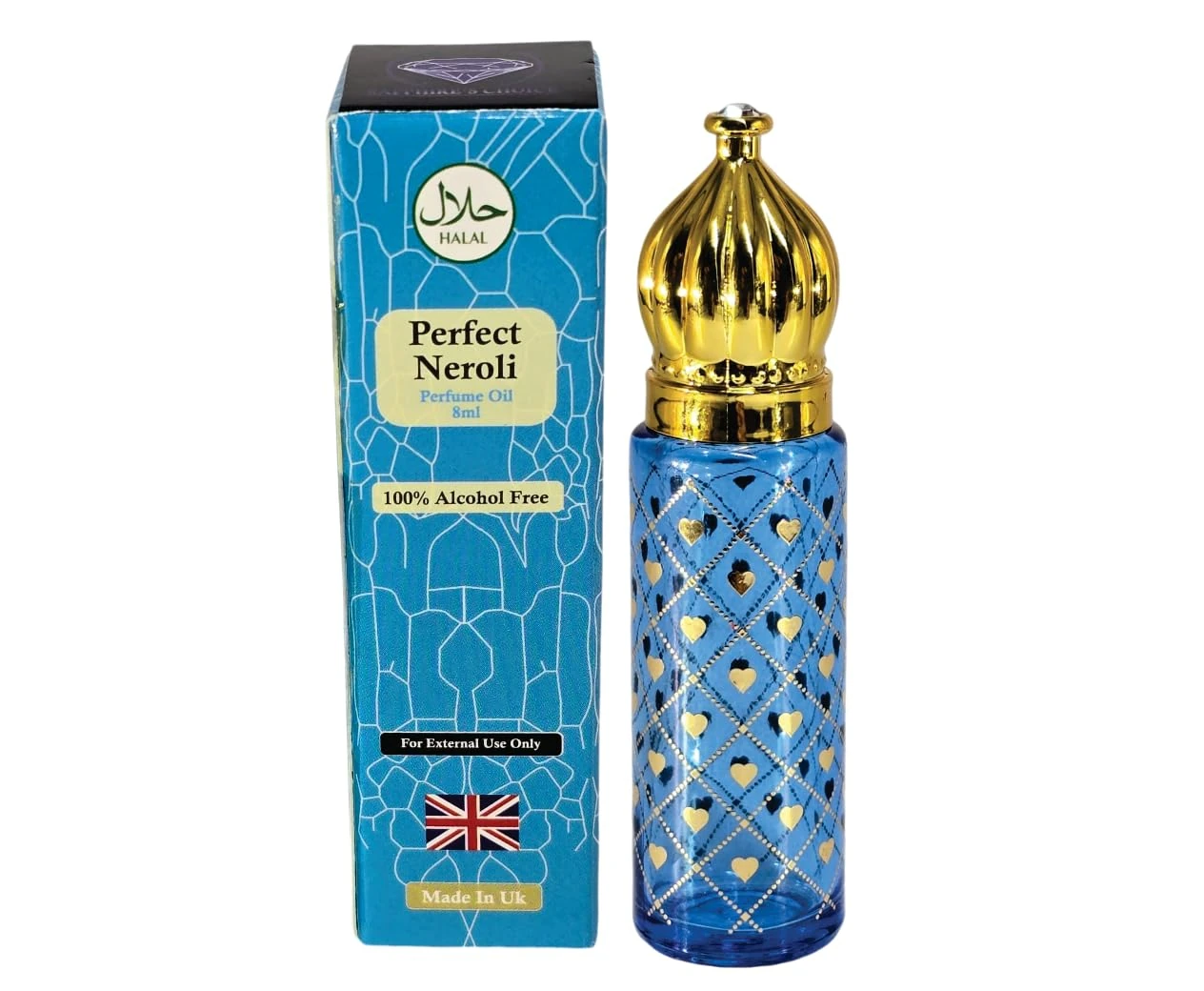 Sapphire’s Choice - Inspired Porto Neroli Perfume | Perfect Neroli Perfume oil for Women 8ml | Bergamot, Amber and Lavender Fragrance | Perfect Neroli Perfume oil for Men Made in UK