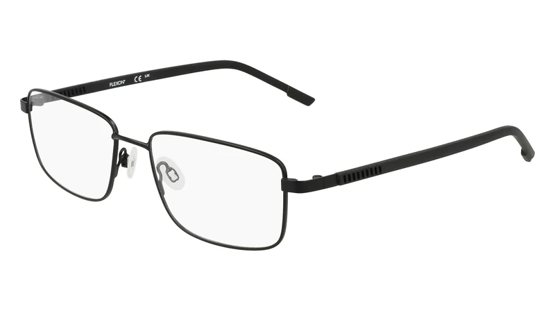 FLEXON FLH6078 003 SATIN BLACK 56/17/145 MALE Eyewear Frame
