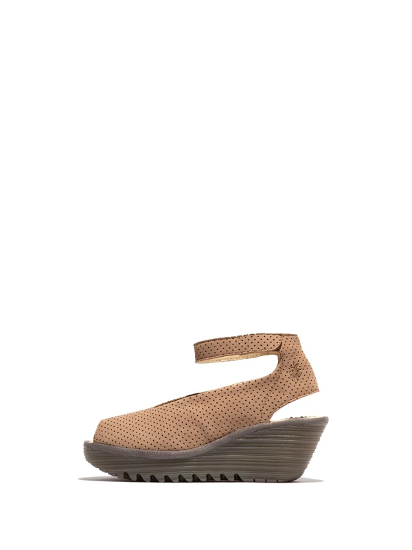 Fly London Women's YALA376FLY Sandal, Taupe, 9 UK - Image 1