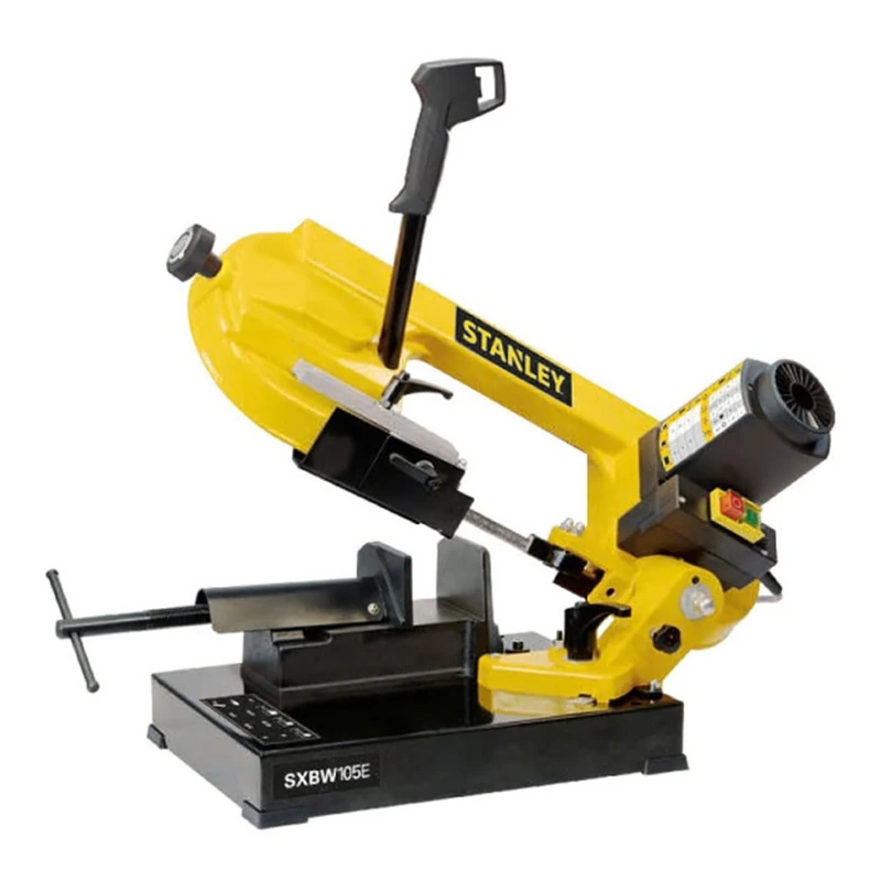 Stanley Portable Metal Band Saw – 750W Powerful Motor | Heavy-Duty Cutting Tool for Metal | Compact & Portable Design | Ideal for Professional Use, Workshops & DIY Projects