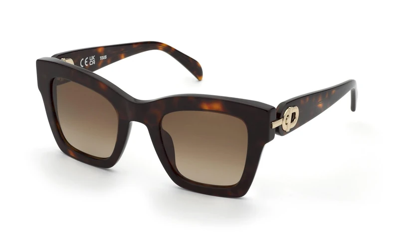 SUNGLASSES TOUS - MAT: Cellulose acetate_C: SHINY DARK HAVANA D: 140x24 / Female