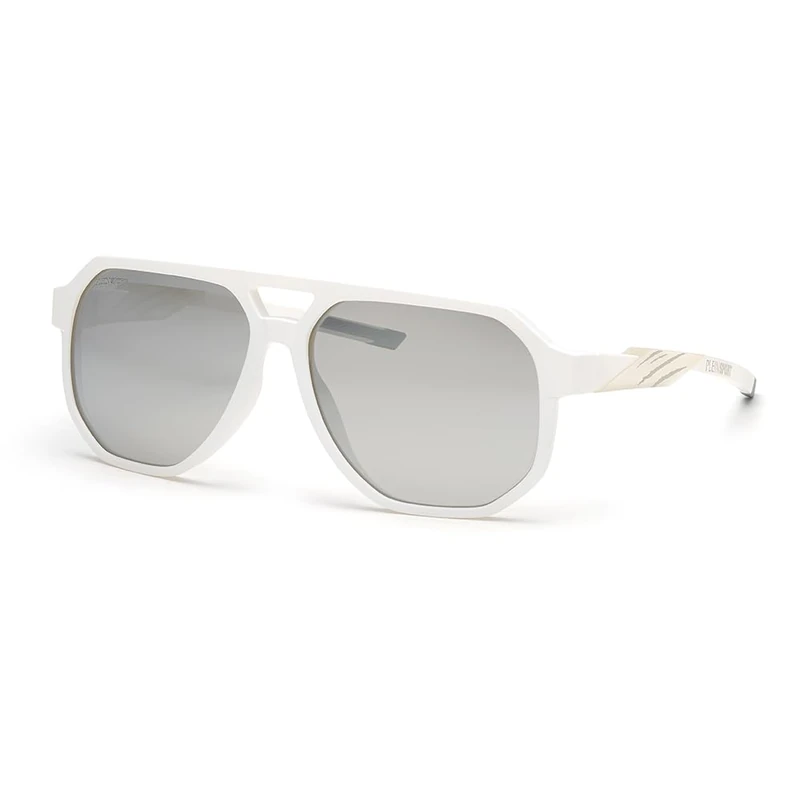PHILIPP PLEIN SPORT The Falcon Gen X Glasses for Men, Matte white, 61/15/135