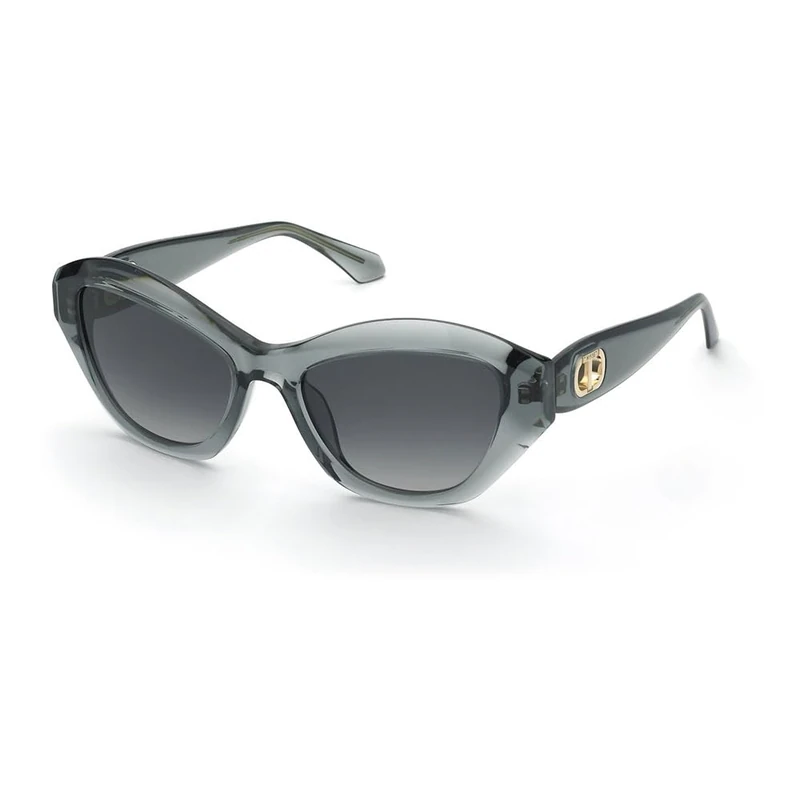 TWINSET Women's Stw068 Sunglasses, Shiny Transparent Green, 54/18/140