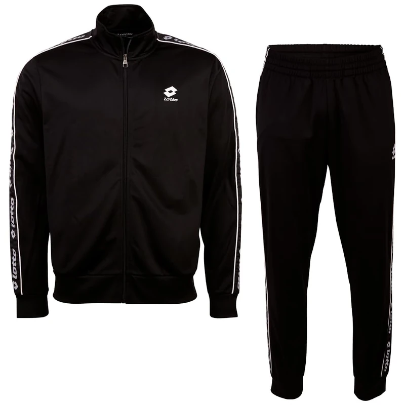 LOTTO Men's Training Suit, Caviar, XXL - Image 1