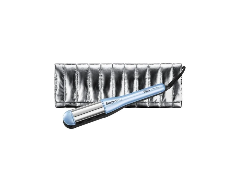 L'Oréal Professionnel SteamPod 4, Limited Edition Utopia, Professional Hair Straightener + Rigid Vanity Case, Patented Steam Technology, All Hair Types