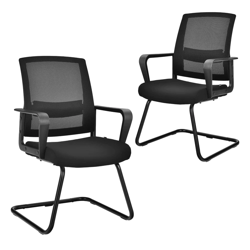 FANTASK Office Chairs, PP, mesh, metal, sponge, 60.4 x 49.5 x 42.6cm - Image 1