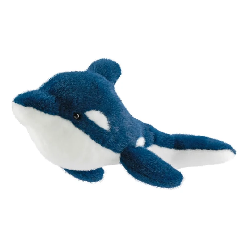 AURORA, 61608, Borealis Azure Dolphin 22In, Soft Toy, Blue & White