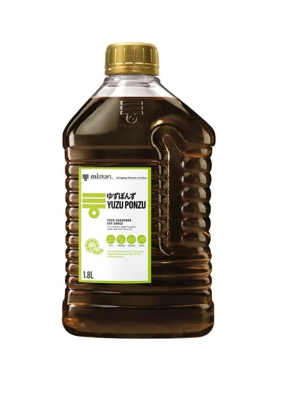 Mizkan Yuzu Ponzu, Vegan Friendly & Gluten Free, 4 x 1.8L