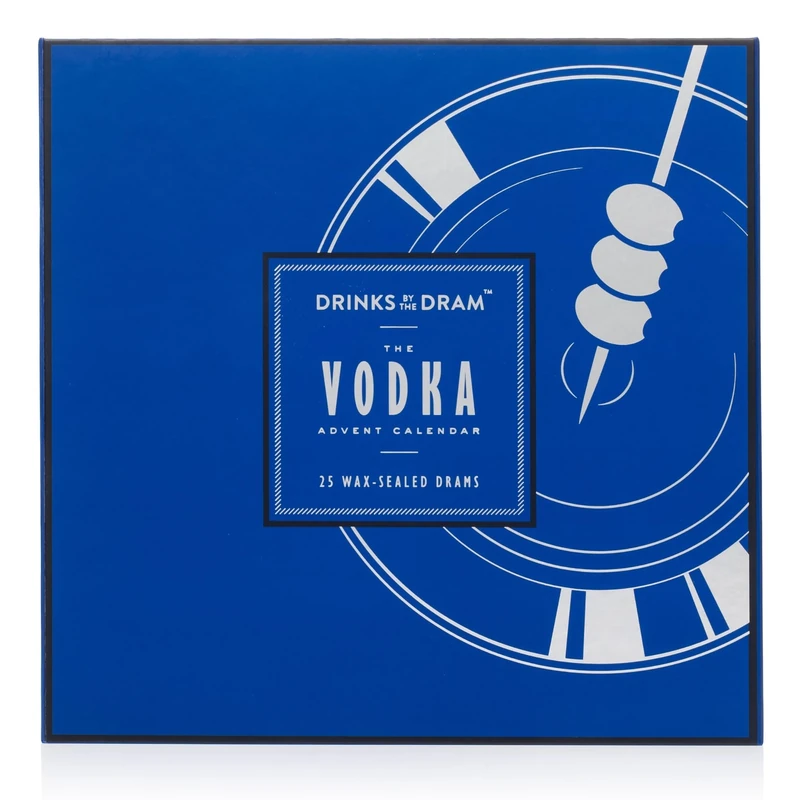 Drinks by the Dram Vodka Advent Calendar - 25 x 3cl Wax-Sealed Drams of Handpicked Vodka - Adult Advent Calendar 2024 for Men and Women