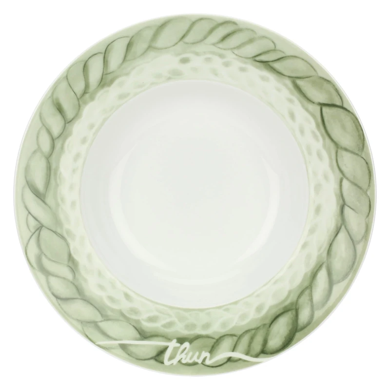 THUN AbbracciAMI Porcelain Table Set of 2