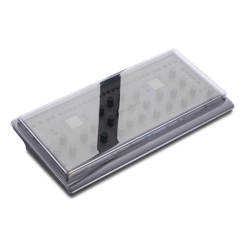Decksaver Cover for Softube Console 1 MK3 - Super-Durable Polycarbonate Protective lid in Smoked Clear Colour, Made in The UK - The Producers' Choice for Unbeatable Protection