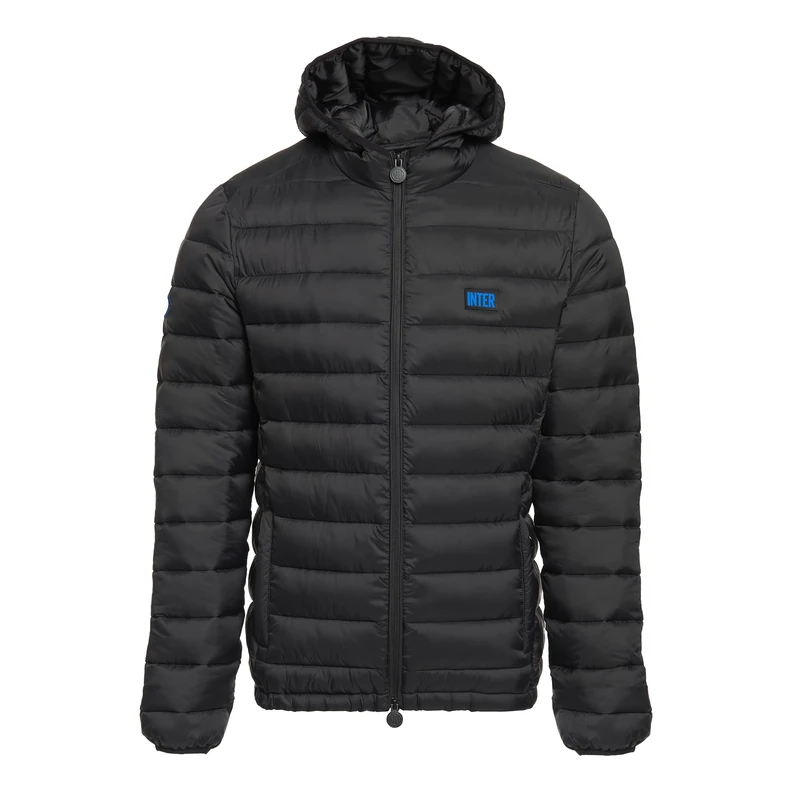 Inter, Official Unisex Adult Down Jacket, Black, XS - Image 1