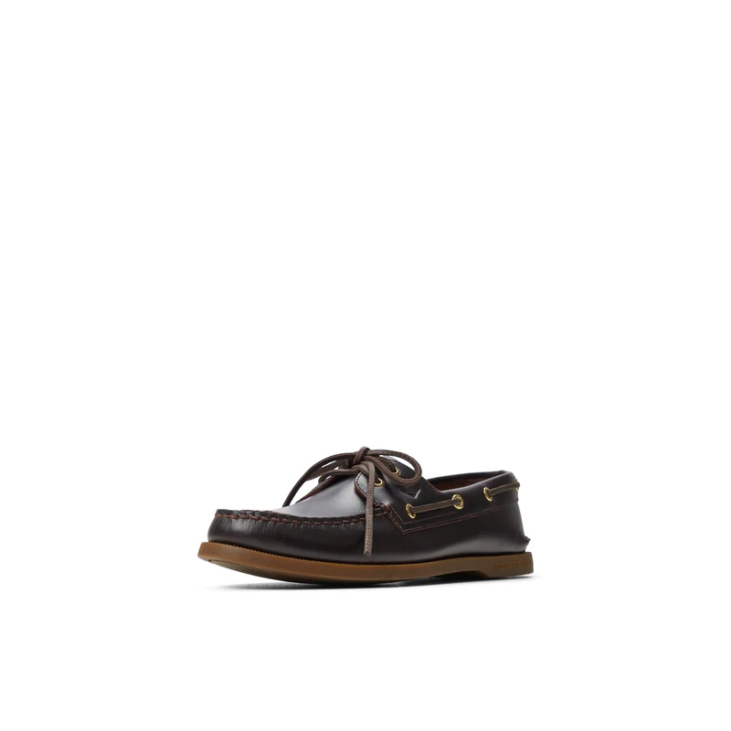 Sperry Men's Authentic 2 Eye Boat Shoe - Brown, Size 6