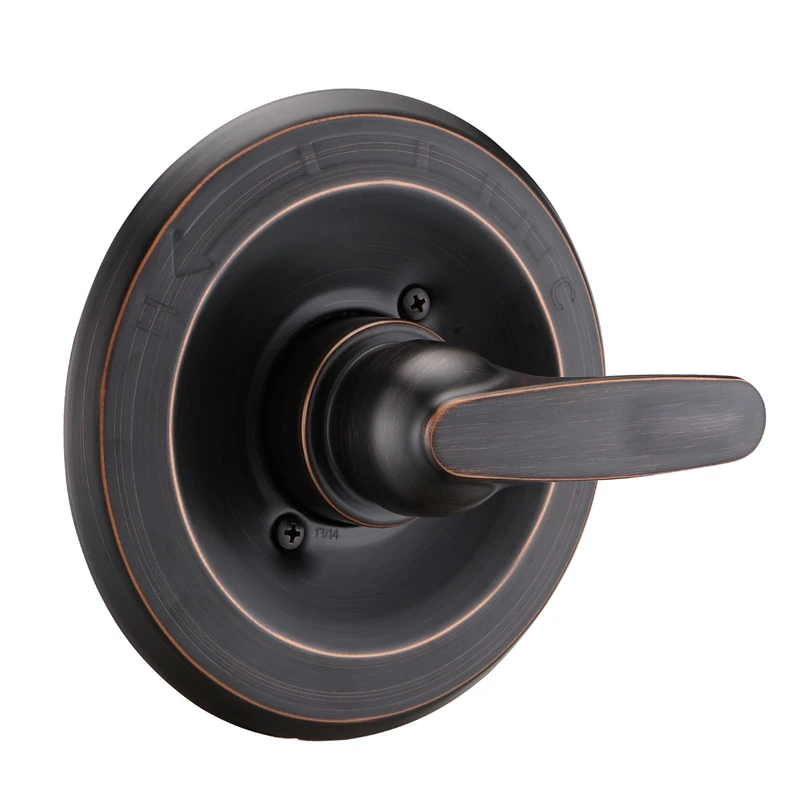 Ultrimkit Replacement for Delta 1300/1400 & 13/14 Series Shower Trim Kit, Shower Cover Plate with Handle (Valve & Catridge Not Included) (Oil Rubbed Bronze)