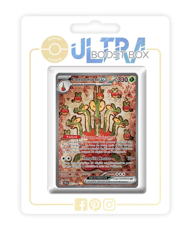 Ho-Oh 001/025 Holo - my-booster X Épée et Bouclier - Célébrations - 25 ans - Box of 10 Pokemon French Cards