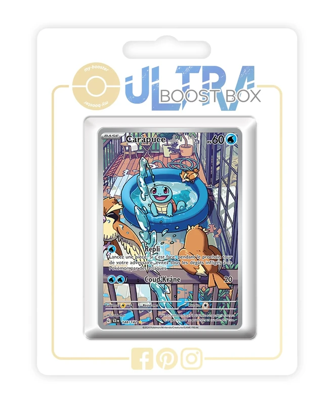 Ho-Oh 001/025 Holo - my-booster X Épée et Bouclier - Célébrations - 25 ans - Box of 10 Pokemon French Cards