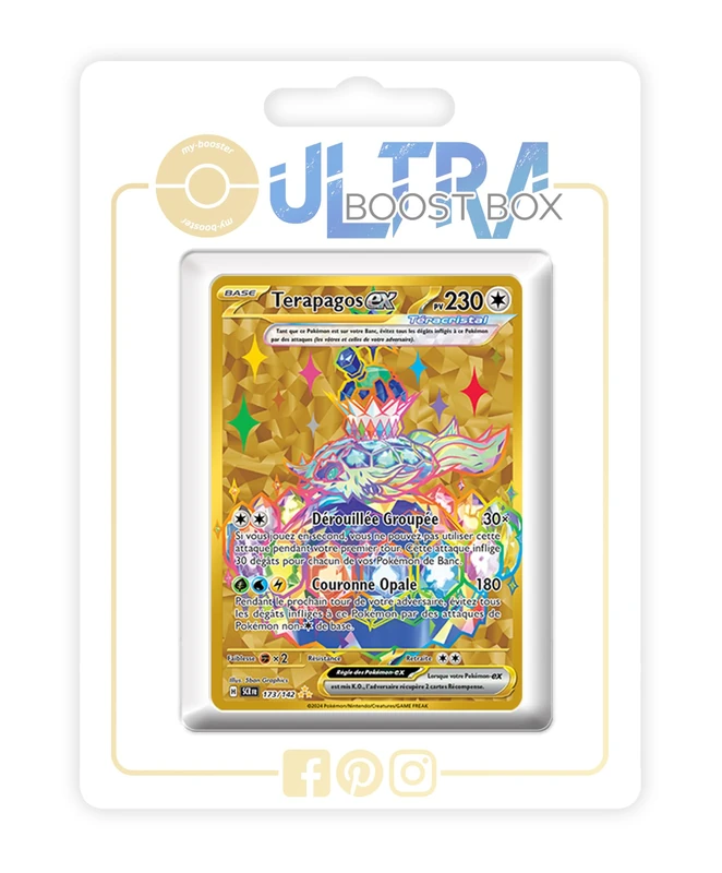 Ho-Oh 001/025 Holo - my-booster X Épée et Bouclier - Célébrations - 25 ans - Box of 10 Pokemon French Cards