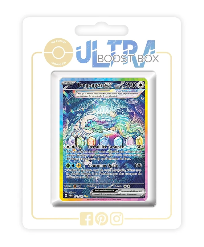 Ho-Oh 001/025 Holo - my-booster X Épée et Bouclier - Célébrations - 25 ans - Box of 10 Pokemon French Cards
