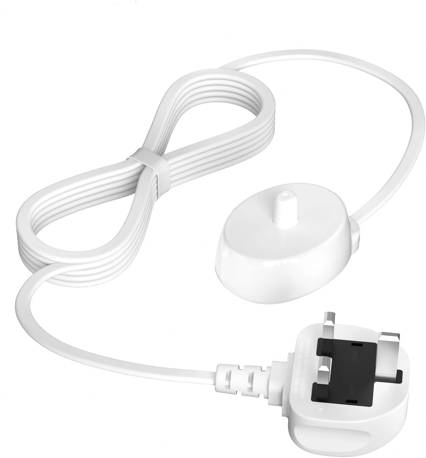 Electric Toothbrush Charger Fit for Oral B, UK Plug Compatible With Braun Oral-B Pro 3, Vitality Pro, iO2, iO3, iO4, iO5, iO6, Junior Kids, Genius X, Vitality 100, Pro 600, Waterproof Type 3757 Base