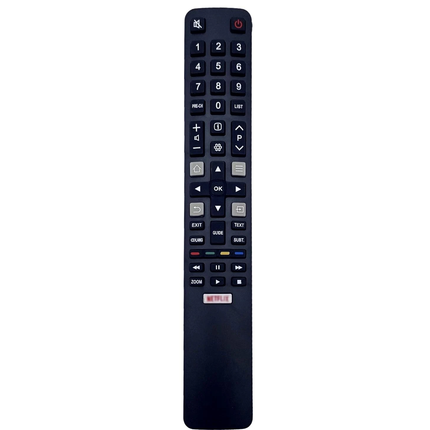 JZK Replacement Remote for TCL TV Remote Control YAI3 YUI2 YU14 YUI1 YU11 65C2, TV remote controller for TCL Thomson television 32DS520 49DP600 49S6000FS 50DP600 F43S5916 H32S591S