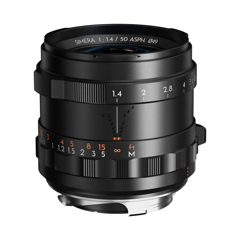 THYPOCH Full Frame Photography Lens Simera 50 mm f1.4 for Leica M Mount, Black