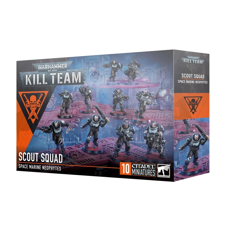 Games Workshop - Warhammer 40,000 - Kill Team: Scout Squad (2024-3rd Edition), Grey