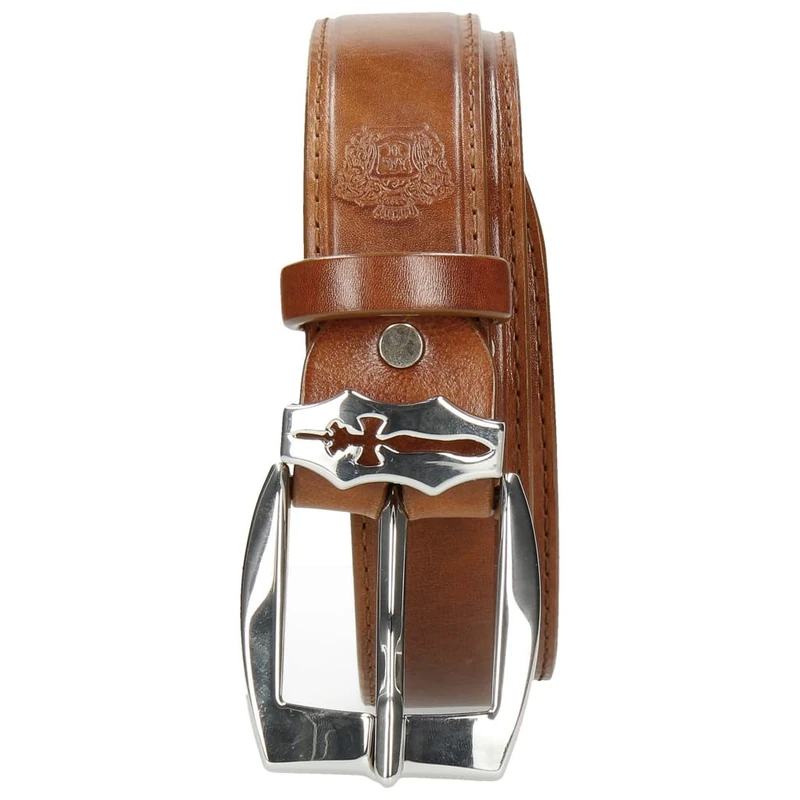 Melvin & Hamilton Men's Larry 1 Belt, Brown, 95