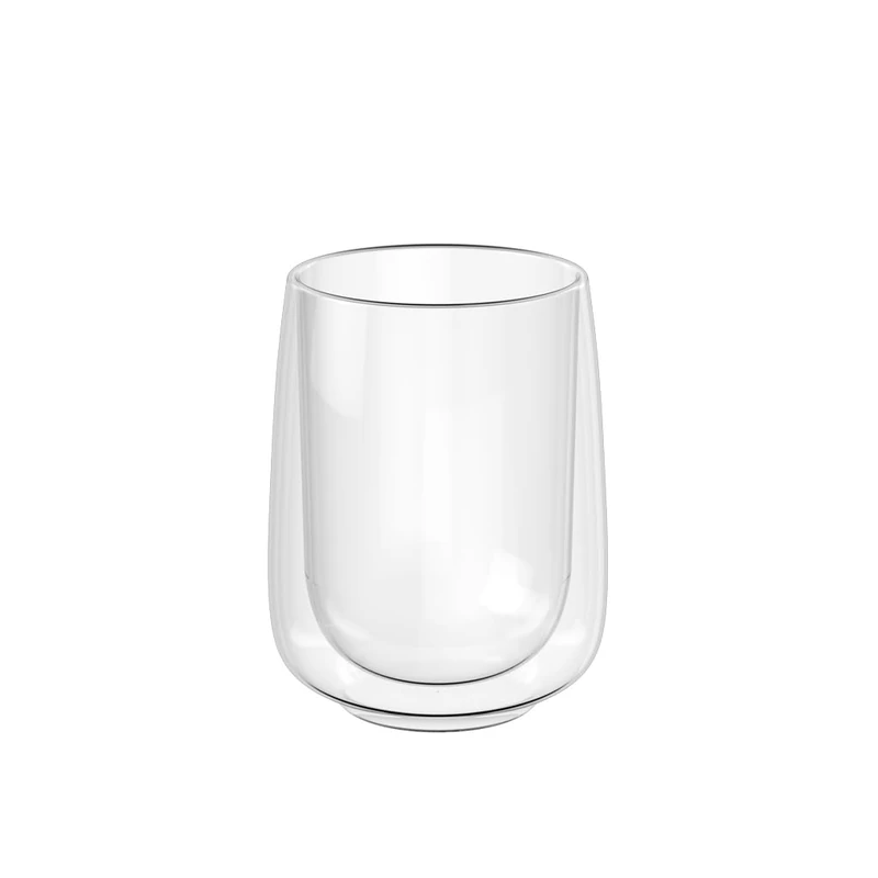 Villeroy & Boch – Artesano Hot&Cold Beverages Latte-Macchiato Mug, Set of 2 Glasses, Double-Walled Glasses for Cold and hot Beverage, 360 ml, Borosilicate Glass, Dishwasher-Safe, Microwave-Safe