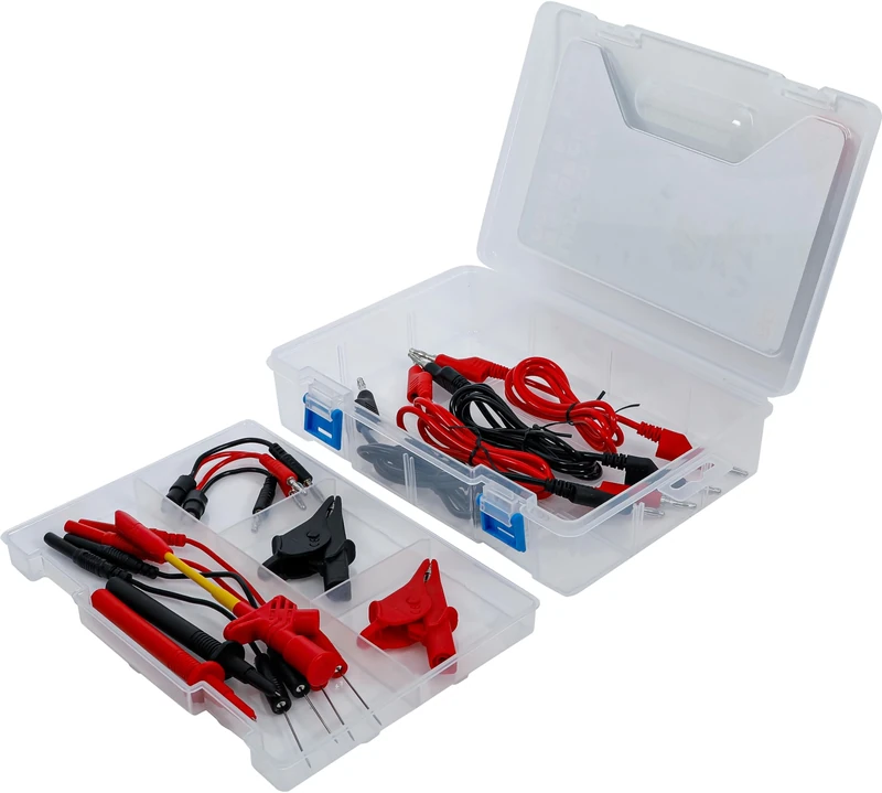 BGS 74511 | Measuring Cable and Probe Accessory Assortment | for Multimeter | 15 pcs.
