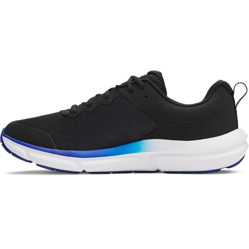 Under Armour Men's Charged Assert 10 Shoes, (009) Black/Royal/White, 11