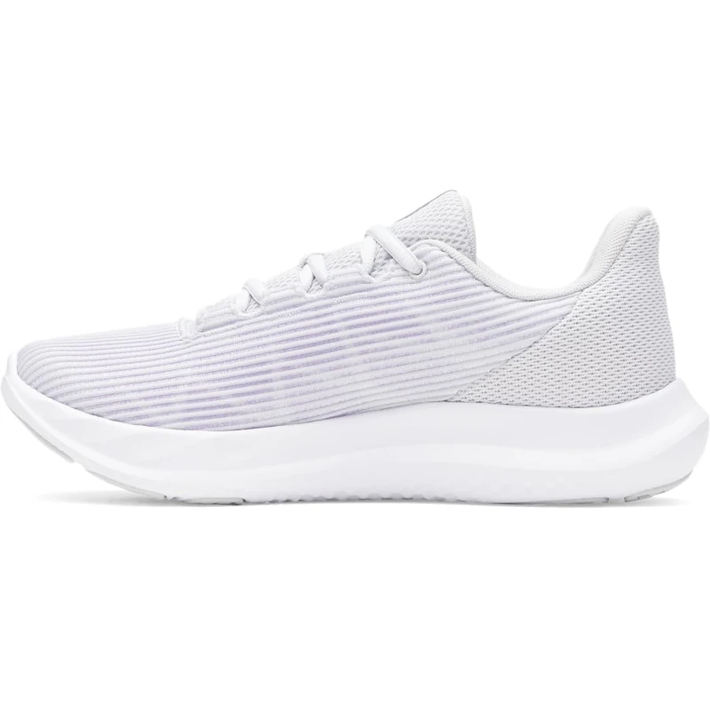 Under Armour Women's Charged Speed Swift, Lightweight and Ultra-Breathable Women's Runners, Running Shoes with Durable Rubber Outsole,Halo Gray / Transparent / Transparent,5.5