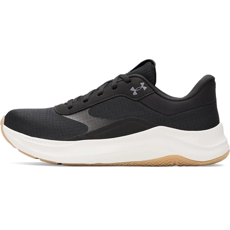 Under Armour Women's Aurora 3, Streamlined Fit Women's Trainers with Traction Sole, Comfortable and Breathable Gym Trainers for Ladies,Black / Summit White / Castlerock,3.5