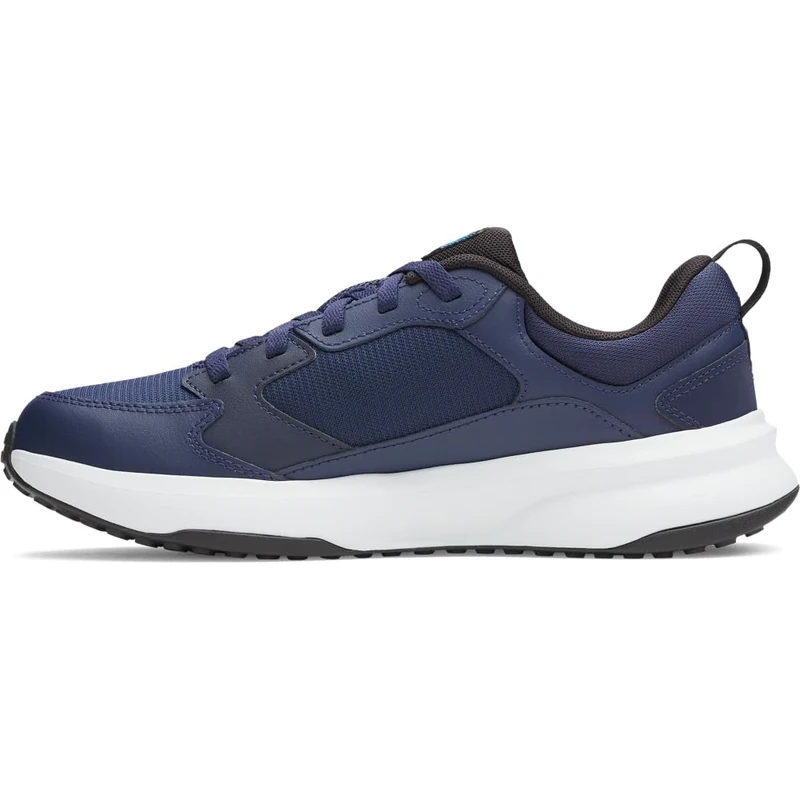 Under Armour Men's Charged Edge Sneaker, (403) Washed Navy/Halo Gray/Blue Atlantis, 6.5 UK