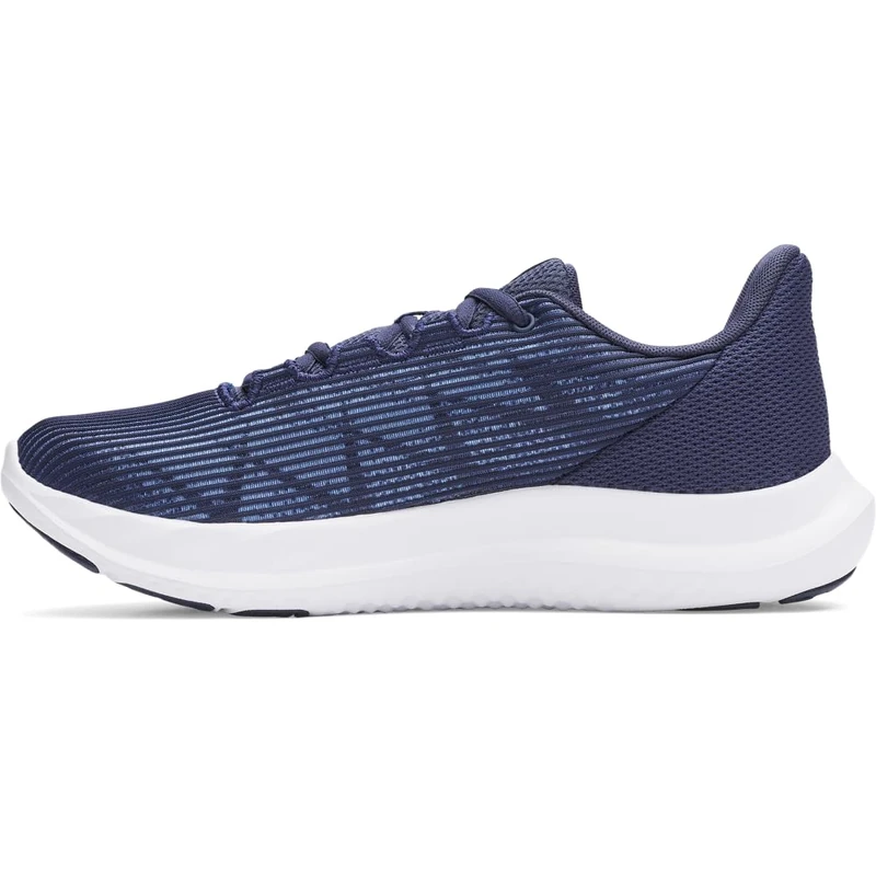 Under Armour Women's Charged Speed Swift, Lightweight and Ultra-Breathable Women's Runners, Running Shoes with Durable Rubber Outsole,Washed Navy / Nimbus Blue / Nimbus Blue,3