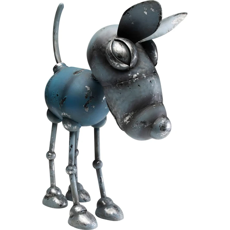Kare Decorative Figurine, Alloy Steel, Blue, 60x52x17cm