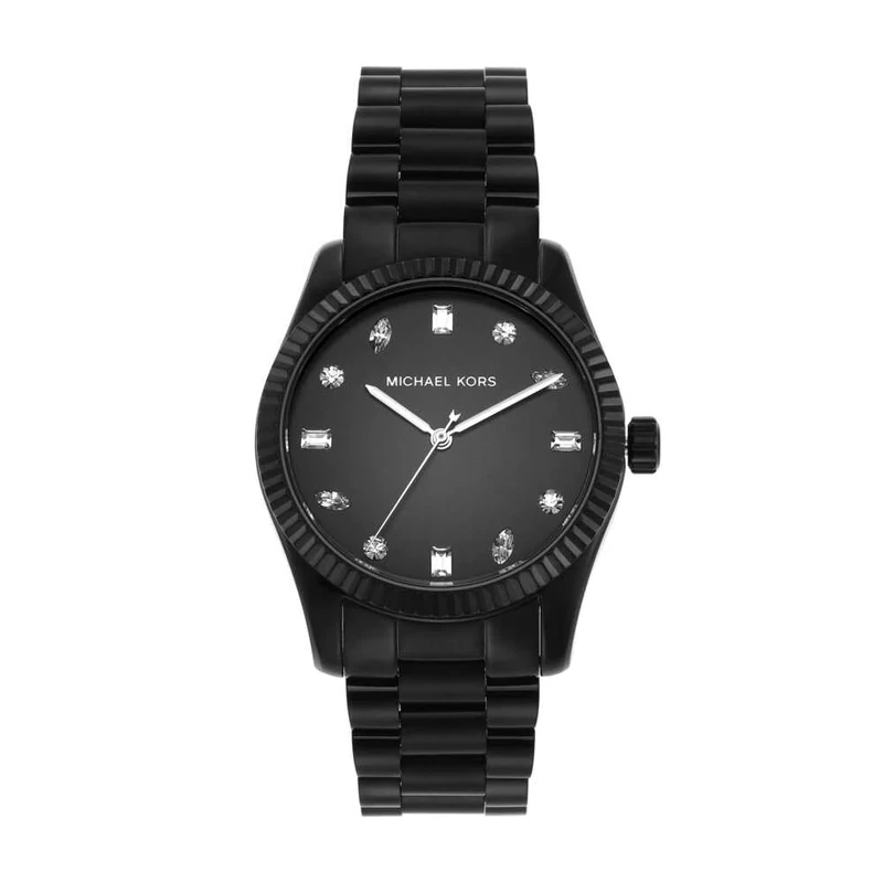 Michael Kors Lexington Watch for Women, 38mm Quartz Three Hand Movement with Stainless Steel or Leather Strap