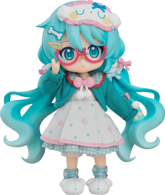 Good Smile Company Hatsune Miku Loungewear Outfit Ver. Fig. 14 cm Character Vocal Series 01 Hatsune Miku Nendoroid Doll