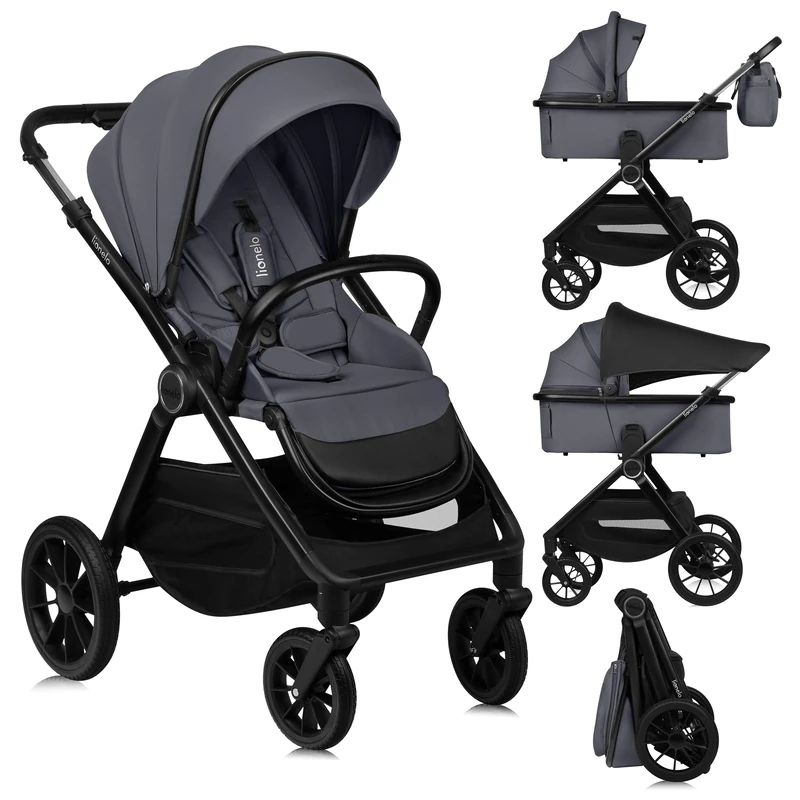 Lionelo Layla 2-in-1 Travel System Pushchair and Carrycot