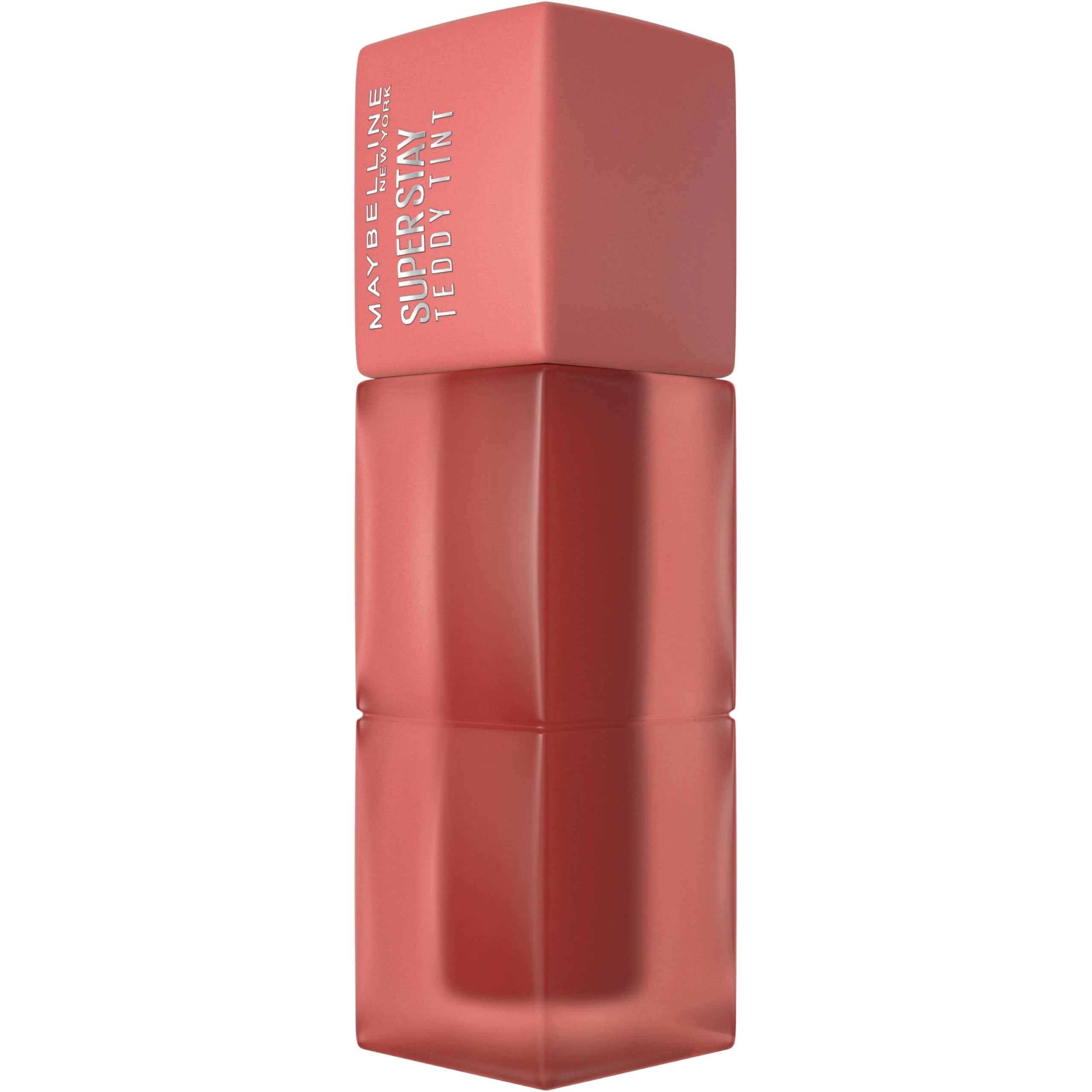 Maybelline New York Lip Tint, Super Stay Teddy Tint, Up To 12 Hour Blurred Matte Lipstick, Plush Comfort, Longwear Makeup, Hydrating & Transferproof, Vegan, 8 Buildable Lip Shades, Shade: Skinny Dip
