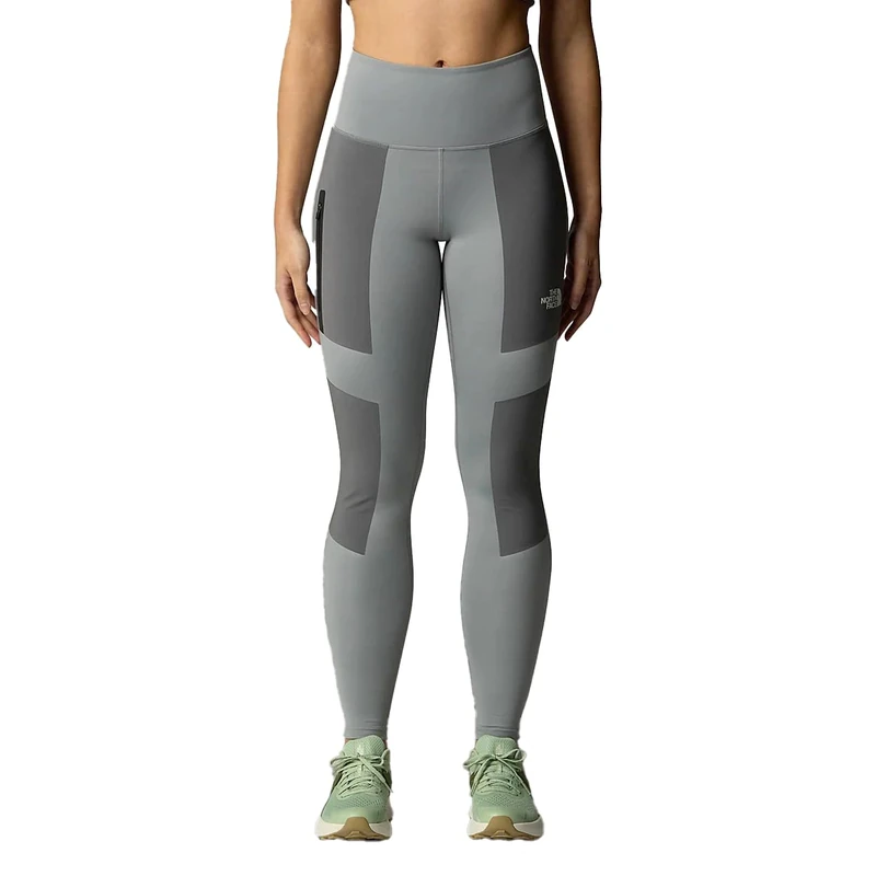 The North Face Women's Mountain Athletics Multi Leggings, Monument Grey/Smoked Pe, XS