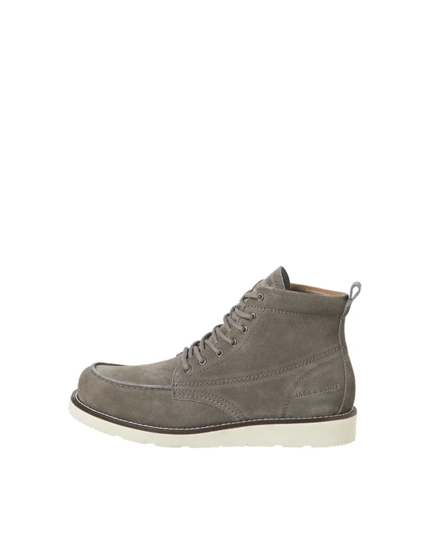 JACK & JONES Men's Jfwtoronto Suede Boot Styd LnJfwtoronto Suede Boot Styd Ln, gray, 9 UK