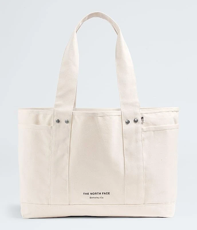 The North Face Unisex Circular Cotton 10 L Tote Bag, Raw Undyed